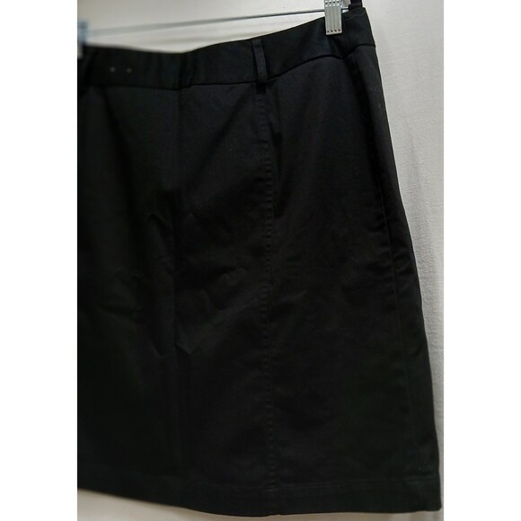 Worthington Womens Black Pencil Skirt Size 12 Stretch Lined Mini Above Knee Goth - Picture 6 of 7